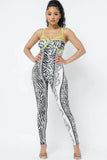 Wild Thang Jumpsuit – Bold & Sexy Animal Print Statement Jumpsuit