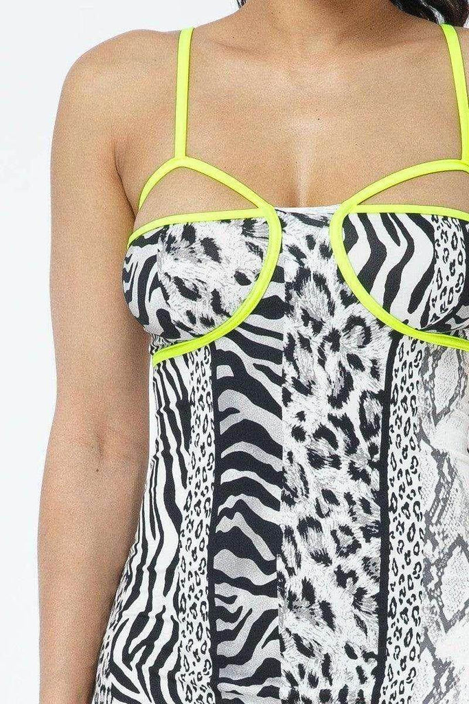 Wild Thang Jumpsuit - Messy Glam 