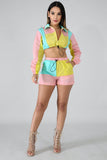 Chip Off The Old Block Short Set - Messy Glam 