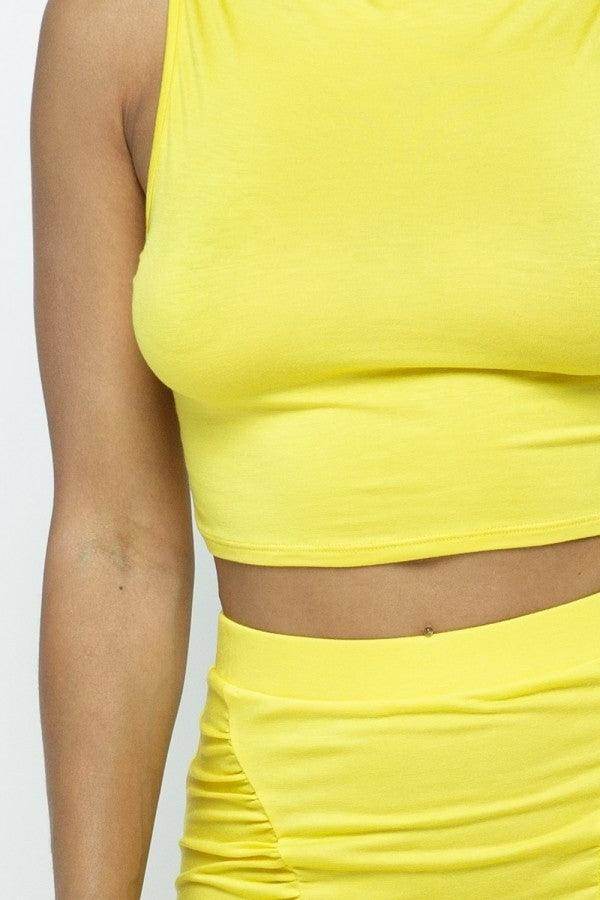 Yellow Breeze 3pc Set - Messy Glam 