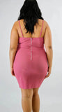 Lace Me Up Corset Dress - Messy Glam 