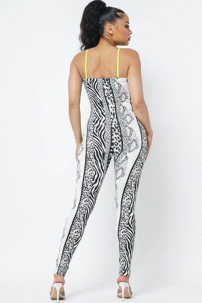 Wild Thang Jumpsuit - Messy Glam 